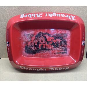 Draught‎ Abbey Shepherd Neame Red Ashtray.